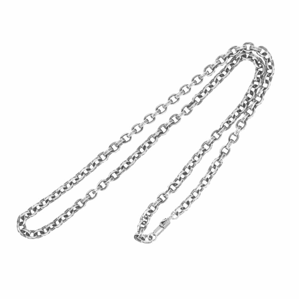 CHROME HEARTS クロムハーツ（原本無） PAPER CHAIN ペーパーチェーン ネックレス 20inch 20インチ シルバー系【中古】