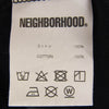 NEIGHBORHOOD ネイバーフッド 21SS 211PCNH-LT05 GOD / C-TEE.LS / アームフルロゴ 長袖 Tシャツ ブラック系 S【中古】