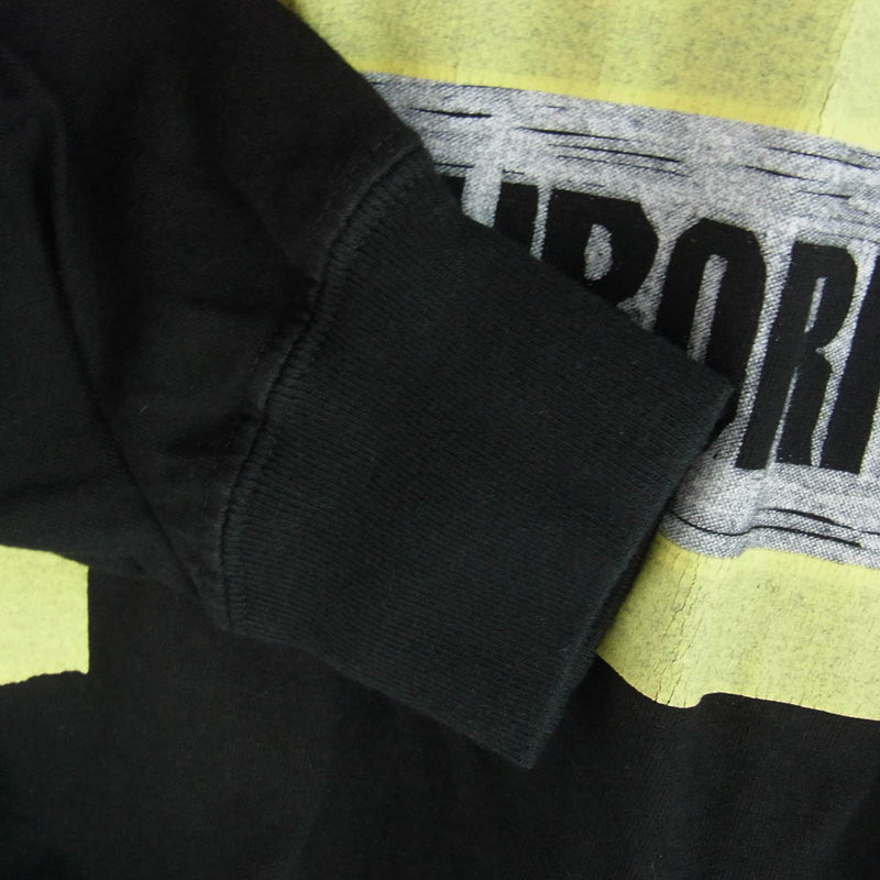 NEIGHBORHOOD ネイバーフッド 20AW 202PCNH-LT13 TAPE C-TEE.LS テープ ボックス ロゴ 長袖 Tシャツ ブラック系 S【中古】