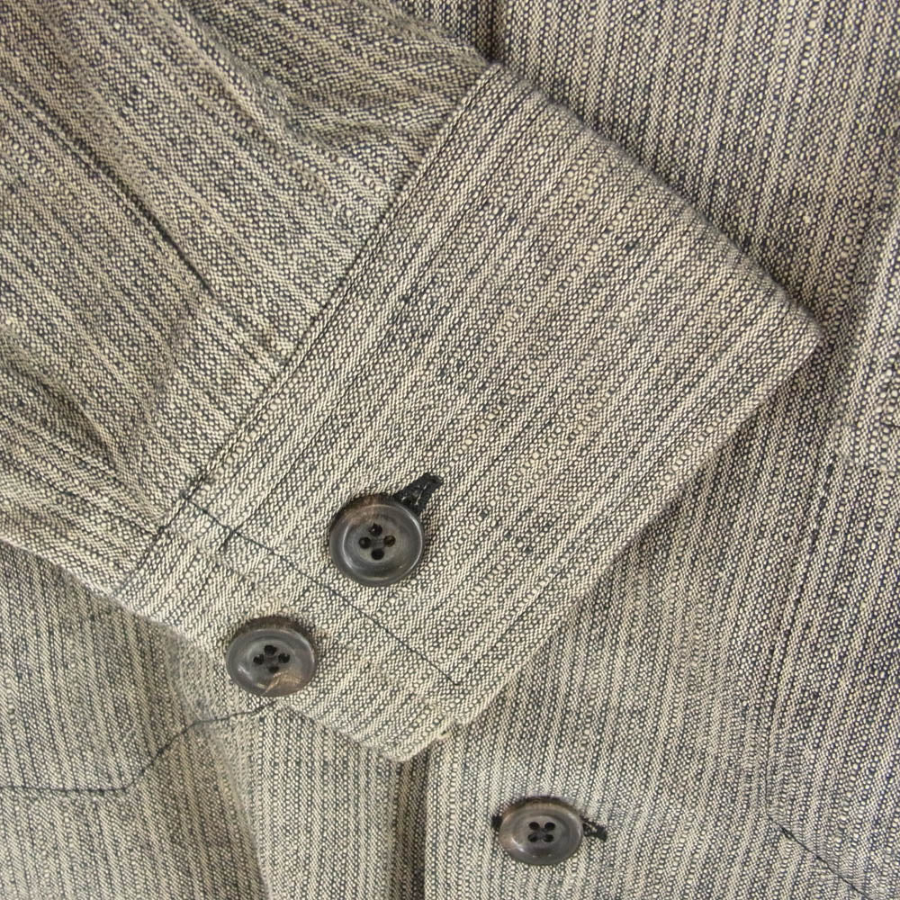 BY GLADHAND バイグラッドハンド 長袖 シャツ バック 刺? グレー系 S【中古】