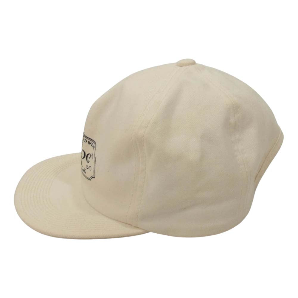 エイチダブリュードッグ トラッカー キャップ  帽子 オフホワイト系【中古】