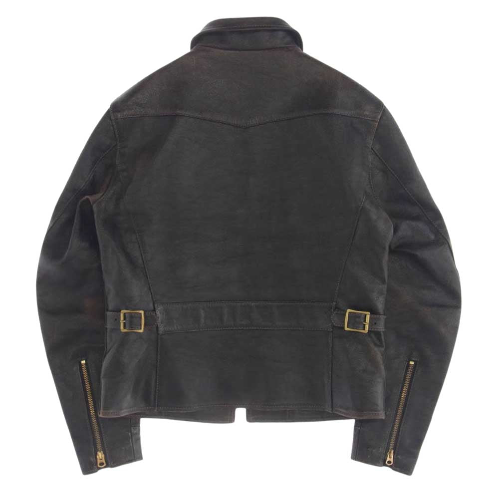 THE FLAT HEAD フラットヘッド ホースハイド ライダース 36 馬革