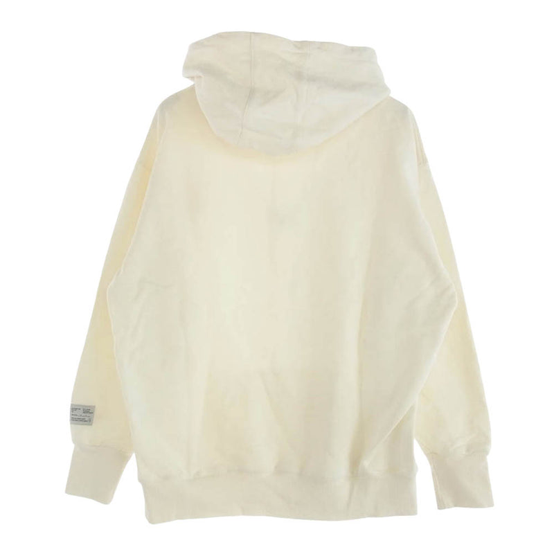 グッドナイトストア GN124 candy logo hoodie white キャンディー ロゴ フーディー スウェット プルオーバー パーカー ホワイト系【中古】