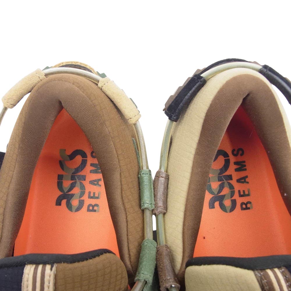 asics アシックス H8P0Q-0279 × Beams Gel-Mai Forest ビームス ゲルマイ フォレスト スニーカー カーキ系 26cm【中古】