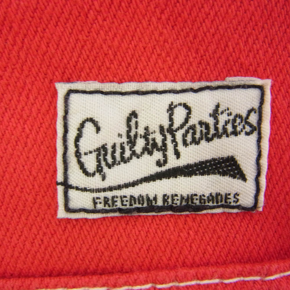 WACKO MARIA ワコマリア ペインターパンツ レッド レッド系 L【中古】