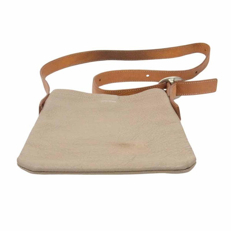 Hender Scheme エンダースキーマ one side belt bag small ワンサイド ベルト ショルダーバッグ スモール ブラウン系【中古】