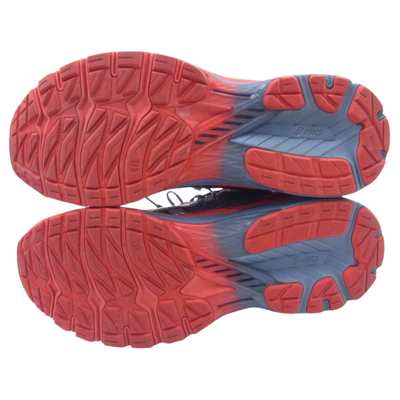 asics アシックス Kiko Kostadinov US4-S GEL-TERRAIN Kiko キココスタディノフ ローカット スニーカー レッド系 ネイビー系 28.5cm【中古】