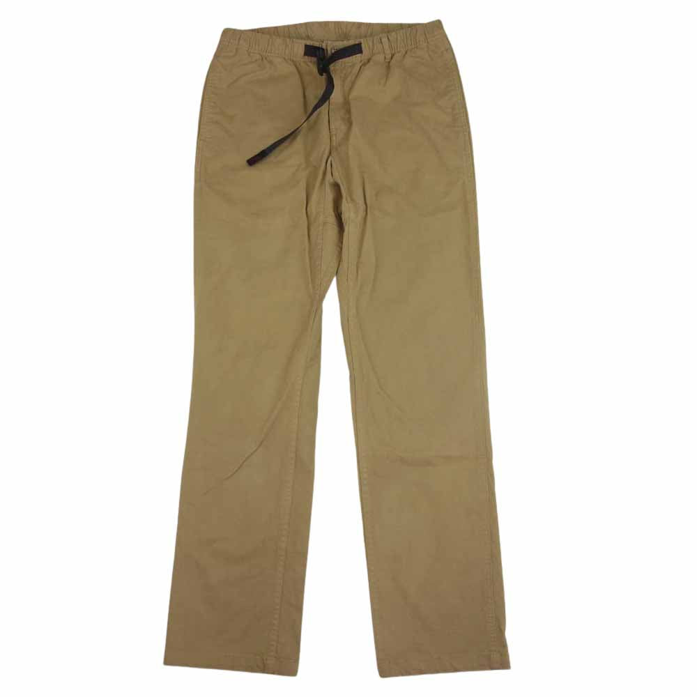 Gramicci グラミチ G110-OGS NN-PANT TIGHT CROPPED ニューナロー パンツ コットン パンツ クロップド丈 ベージュ系 L【中古】