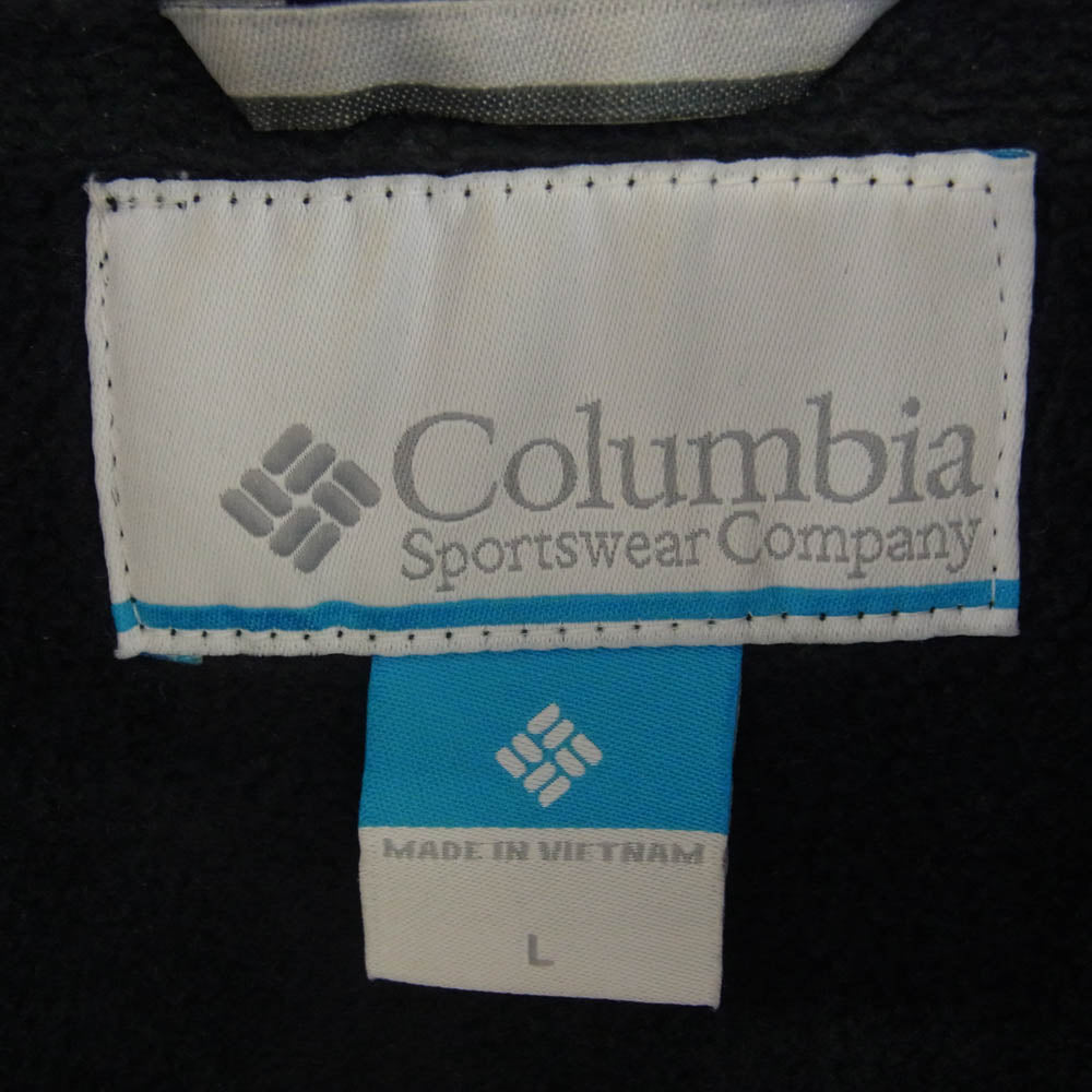 Columbia コロンビア ロマビスタ フーディー インナー フリース マウンテン パーカー ブラック系 L【中古】