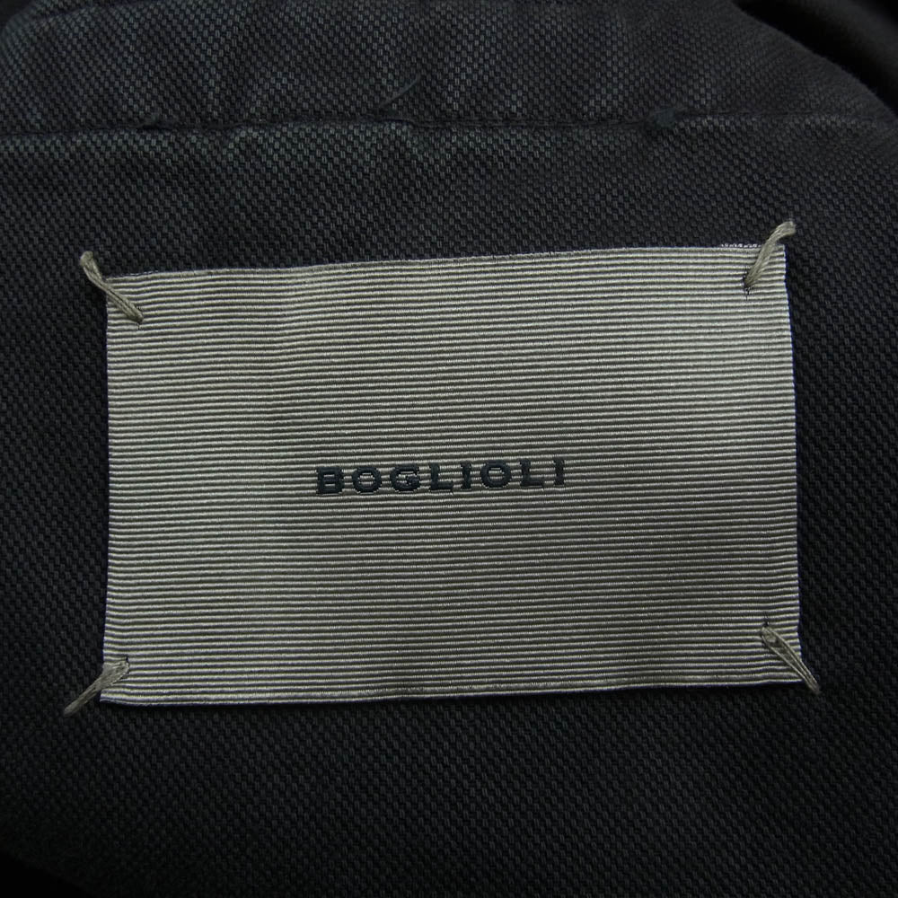 ボリオリ R3302G　 本切羽 サイドベンツ コットン テーラード ジャケット アンコン ジャケット グレー系 50【中古】