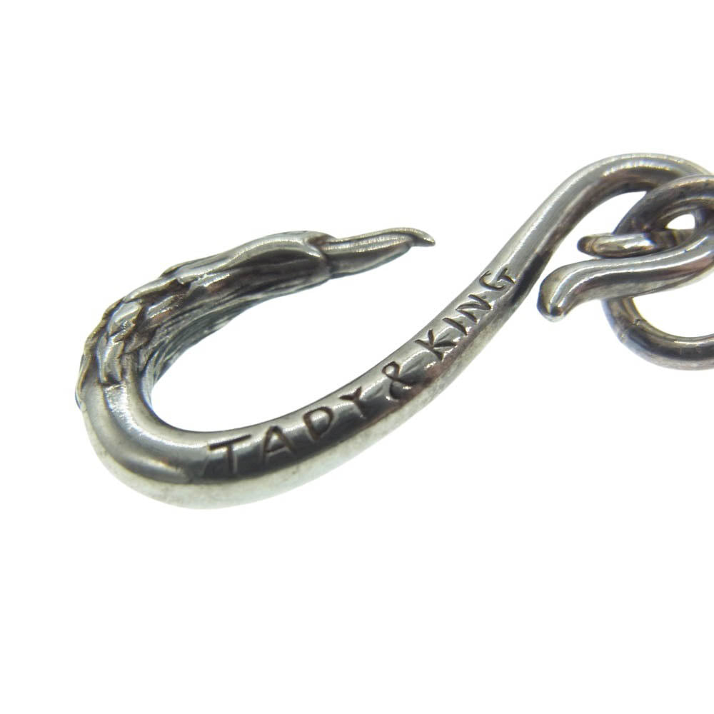 TADY&KING タディアンドキング ネイティブフック レギュラーホイール 金縄 ターコイズ付き 太角チェーン40cm【中古】