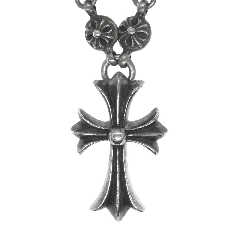 CHROME HEARTS クロムハーツ（原本無） 20inch #1 CRSBL CHN SML CH CRS クロスボールチェーン スモールCHクロス ネックレス 20インチ【中古】