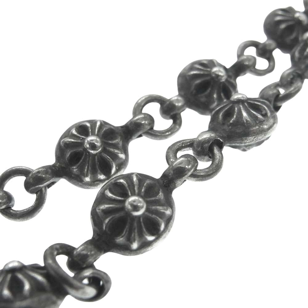 CHROME HEARTS クロムハーツ（原本無） 20inch #1 CRSBL CHN SML CH CRS クロスボールチェーン スモールCHクロス ネックレス 20インチ【中古】