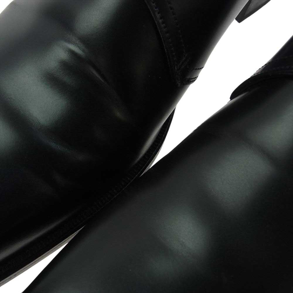 REGAL リーガル 04CR シングルモンクストラップ レザー シューズ ブラック系 25cm【美品】【中古】