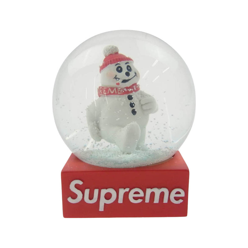 Supreme シュプリーム 21AW Snowman Snowglobe スノーマン スノーグローブ スノードーム クリア系 レッド系【中古】