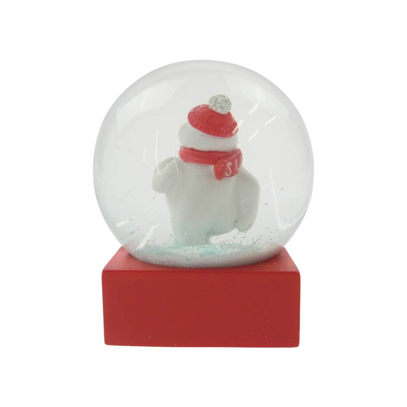 Supreme シュプリーム 21AW Snowman Snowglobe スノーマン スノーグローブ スノードーム クリア系 レッド系【中古】