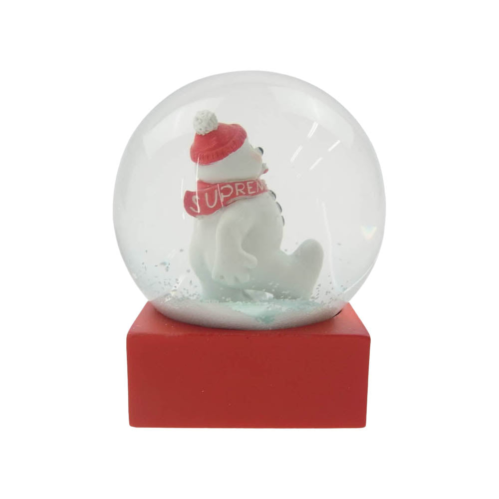 Supreme シュプリーム 21AW Snowman Snowglobe スノーマン スノーグローブ スノードーム クリア系 レッド系【中古】