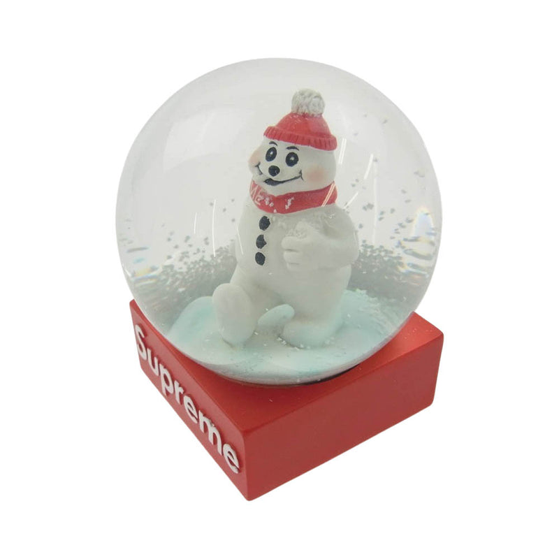 Supreme シュプリーム 21AW Snowman Snowglobe スノーマン スノーグローブ スノードーム クリア系 レッド系【中古】