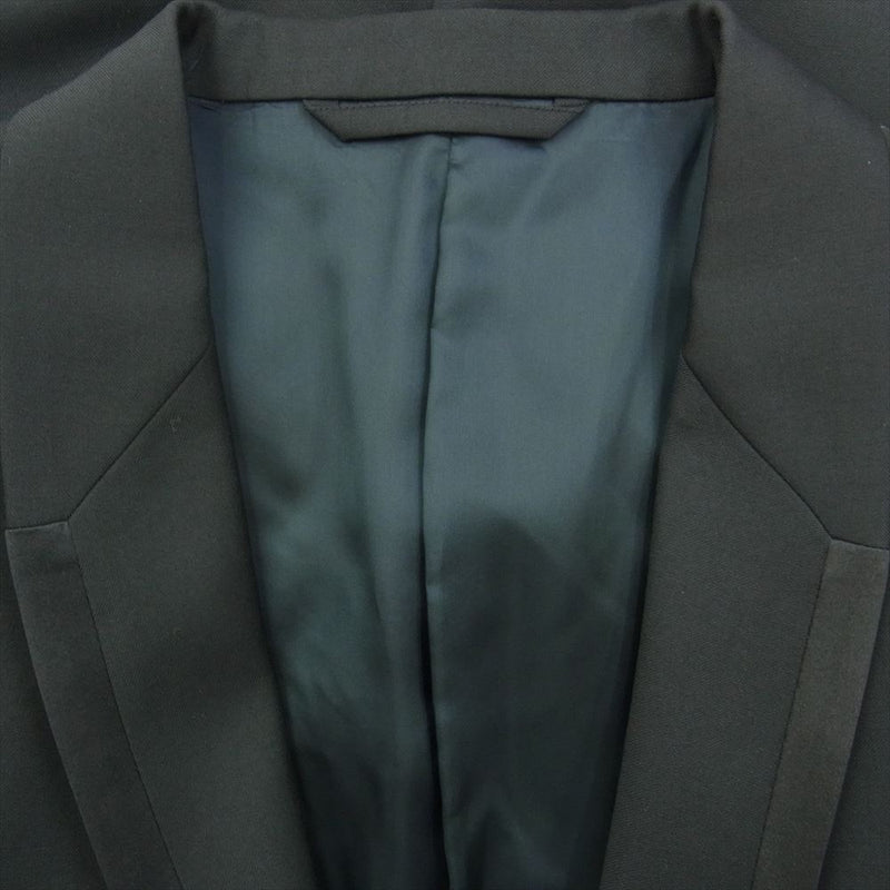 MAISON MARTIN MARGIELA メゾンマルタンマルジェラ 28BN140 10ライン ここのえタグ SMOKING 1B JACKET ショールカラー スモーキング テーラード ジャケット ブラック系 46【新古品】【未使用】【中古】