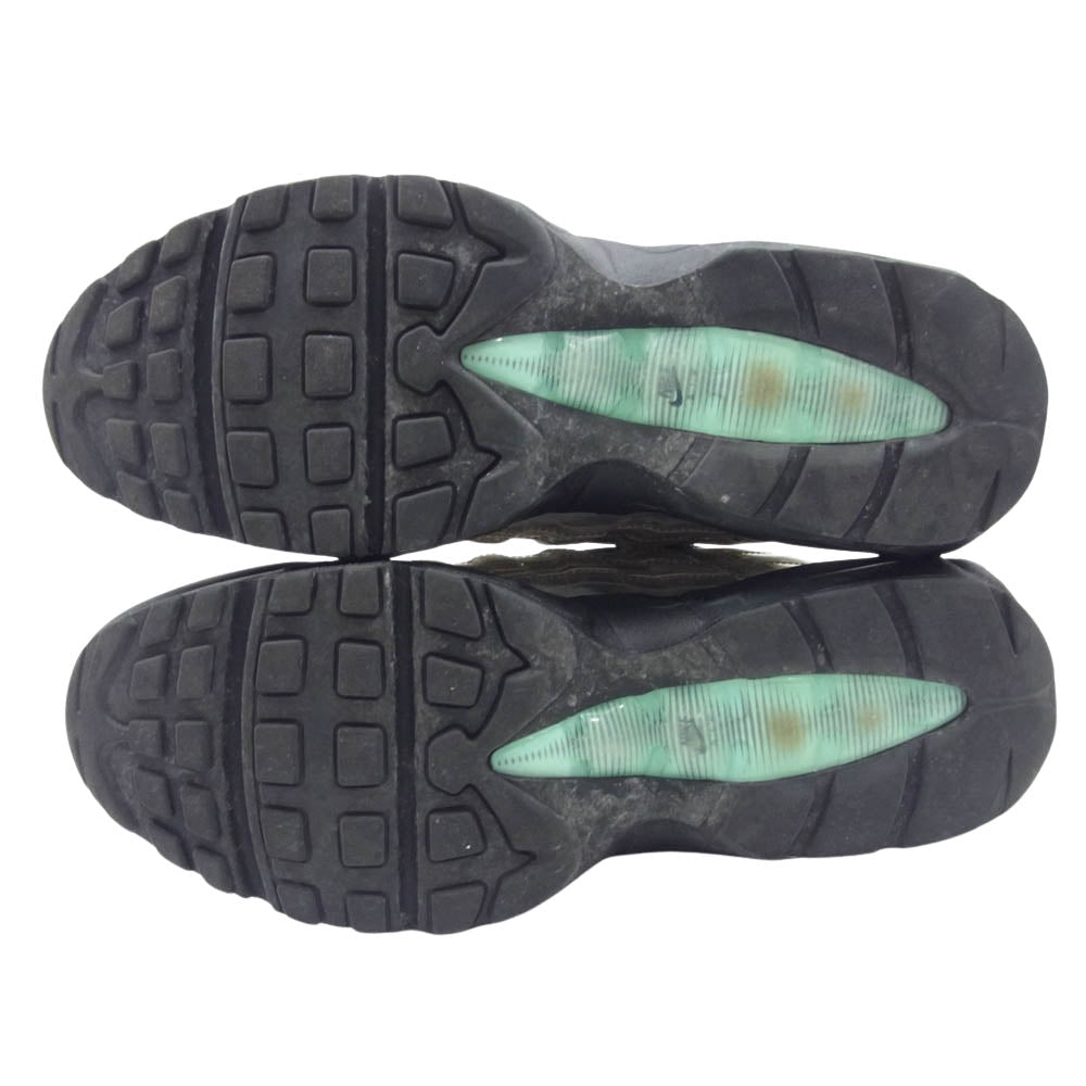 NIKE ナイキ DA7735-001 Air Max 95 DNA Aurora Green エアマックス95 DNAオーロラグリーン スニーカー ブラック系 30cm【中古】