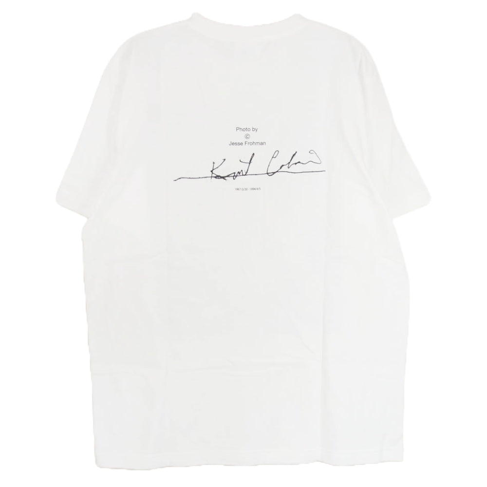 カルチャーサプライ Photo Tee Kurt Cobain カート・コバーン プリント Tシャツ ホワイト系 M【中古】