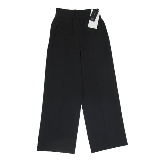 ルルレモン Front Pleat フロントプリーツ ワイドレッグ パンツ ブラック系 S【新古品】【未使用】【中古】