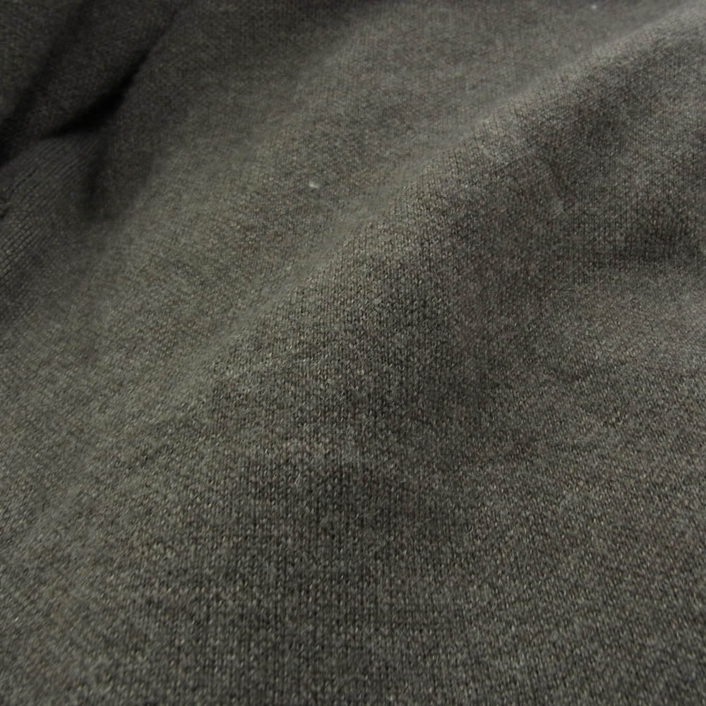 Deuxieme Classe ドゥーズィエムクラス 19AW 19-020-500-4221-3-0 スムースニット ウール ガウン コート チャコール系【中古】