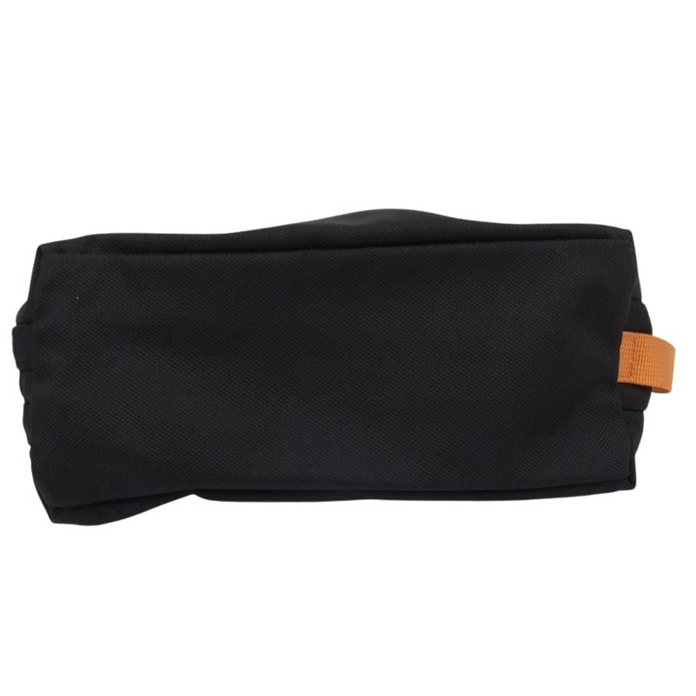 BRIEFING ブリーフィング BRG221G49-010-001 ROUND POUCH AIR CR エアー バリスティック ナイロン ポーチ ブラック系【新古品】【未使用】【中古】