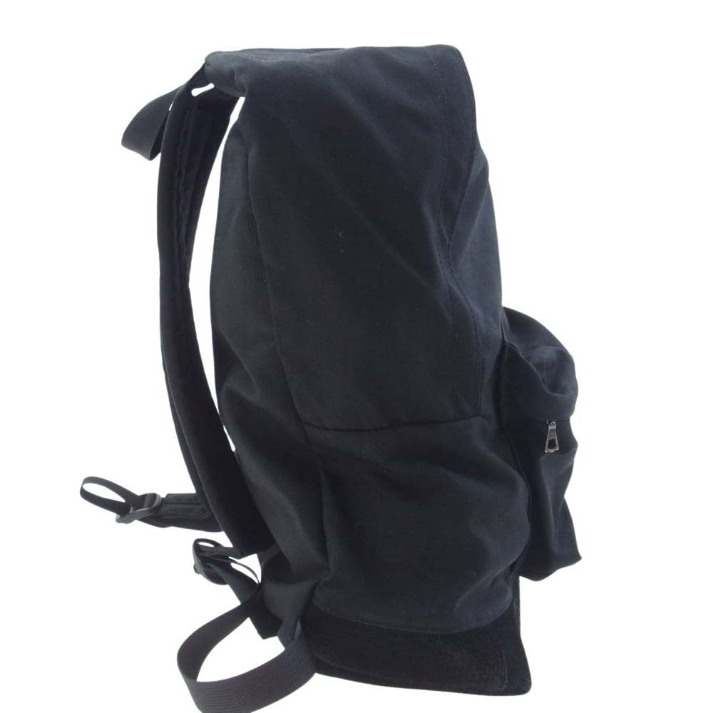 COMOLI コモリ 16SS I01-07001 デイパック バックパック 底面スエード切替 riri ジッパー ブラック系【中古】