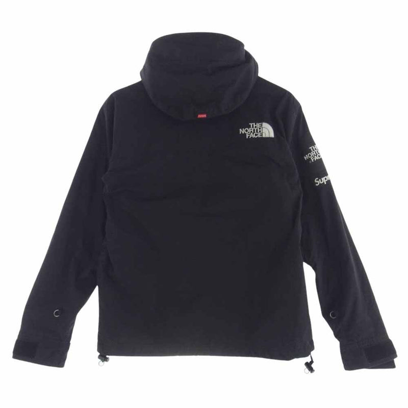 Supreme シュプリーム 10AW NP01199 ×THE NORTH FACE Waxed Cotton Parka ノースフェイス ワックスド コットン マウンテンパーカー オイルドジャケット ブラック系 S【中古】