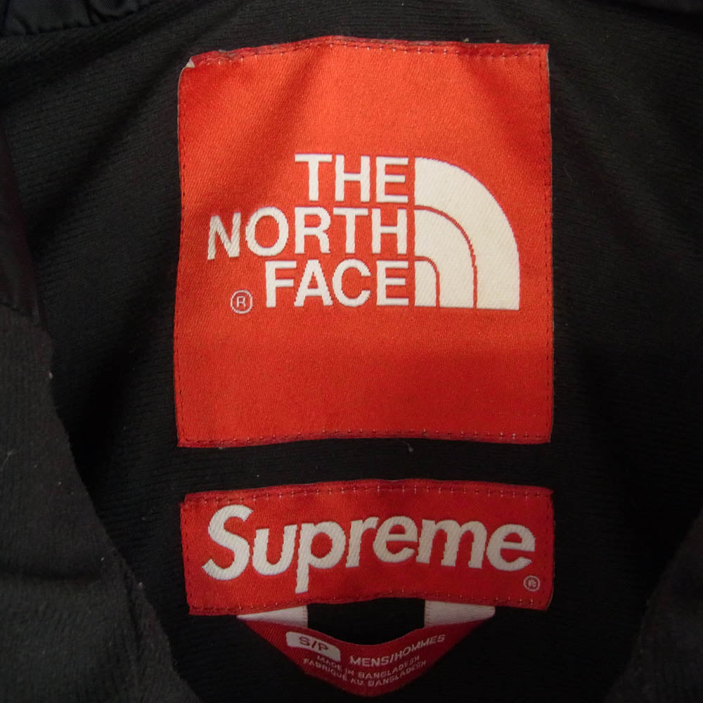 Supreme シュプリーム 10AW NP01199 ×THE NORTH FACE Waxed Cotton Parka ノースフェイス ワックスド コットン マウンテンパーカー オイルドジャケット ブラック系 S【中古】