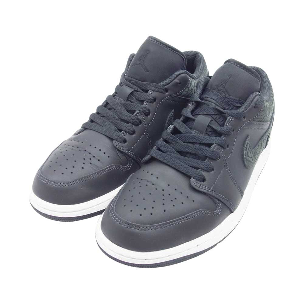 NIKE ナイキ FB9907-001 AIR JORDAN 1 LOW SE エア ジョーダン 1 ロー ローカット スニーカー ブラック系 27.5ｃｍ【中古】