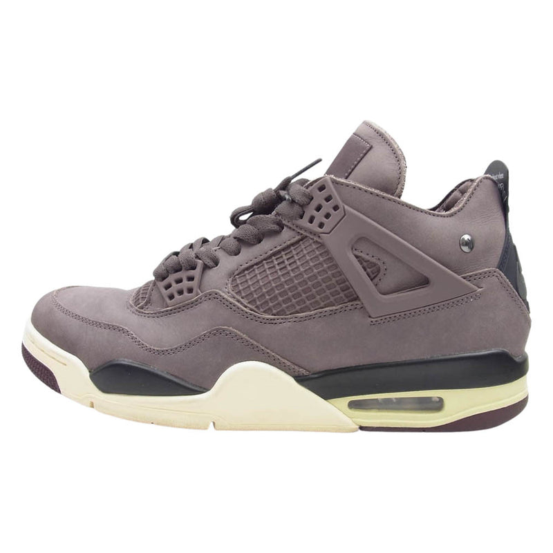 NIKE ナイキ × A Ma Maniere アママニエール フェイクバスターズ鑑定済 DV6773-220 Air Jordan 4 エアジョーダン4 バイオレット オレ Violet Ore ハイカット スニーカー ブラウン系 28cm【中古】