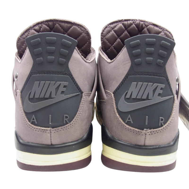 NIKE ナイキ × A Ma Maniere アママニエール フェイクバスターズ鑑定済 DV6773-220 Air Jordan 4 エアジョーダン4 バイオレット オレ Violet Ore ハイカット スニーカー ブラウン系 28cm【中古】