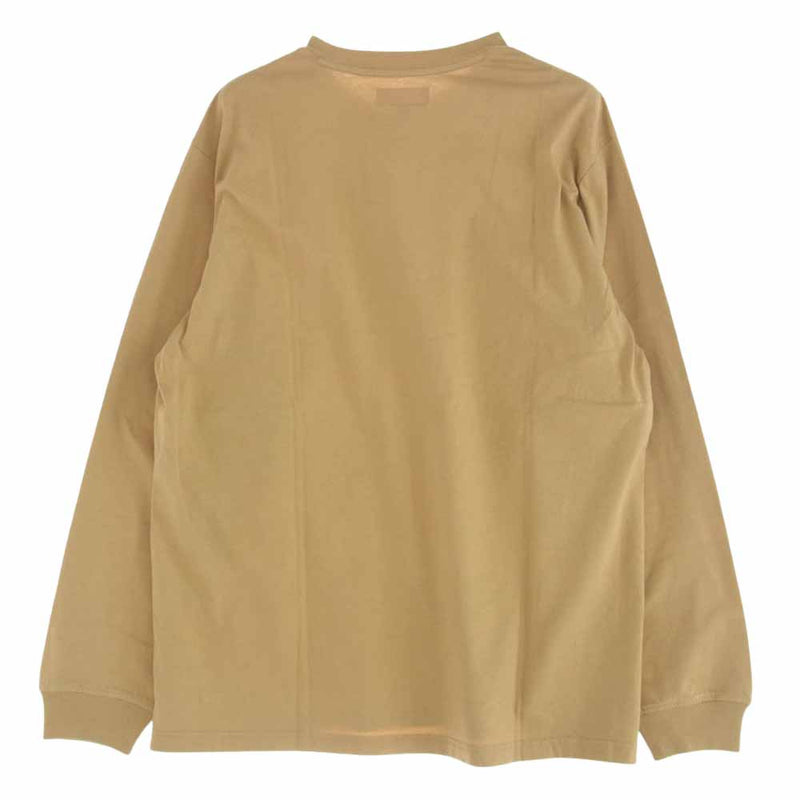 Supreme シュプリーム 24AW Small Box L/S Tee スモール ボックス ロゴ 長袖 Tシャツ ダークタン M M【極上美品】【中古】