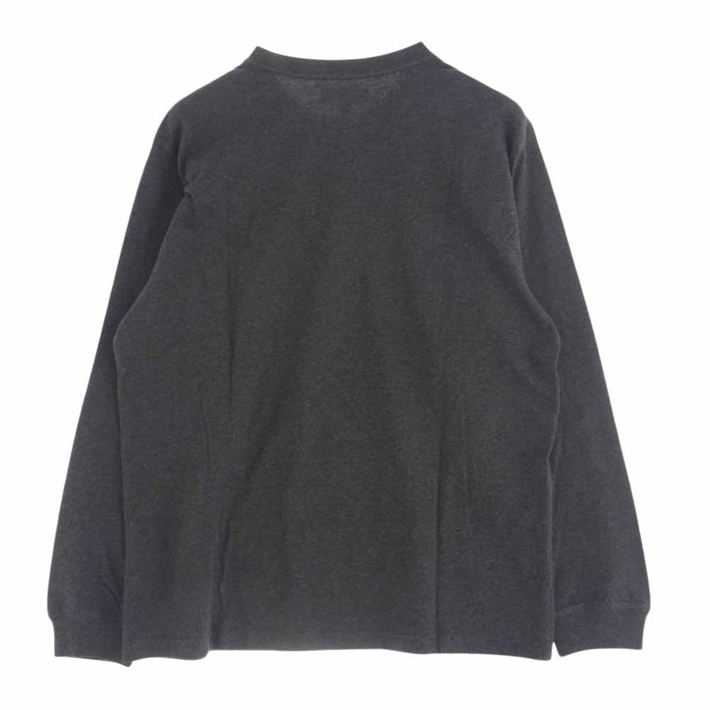 Supreme シュプリーム 24AW Small Box L/S Tee スモール ボックス ロゴ 長袖 Tシャツ チャコール M【極上美品】【中古】