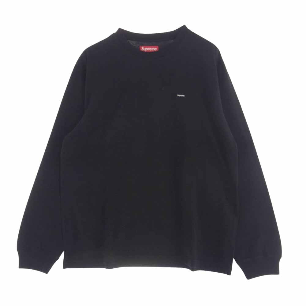 Supreme シュプリーム 24AW Small Box L/S Tee スモール ボックス ロゴ 長袖 Tシャツ ブラック M ブラック系 M【極上美品】【中古】