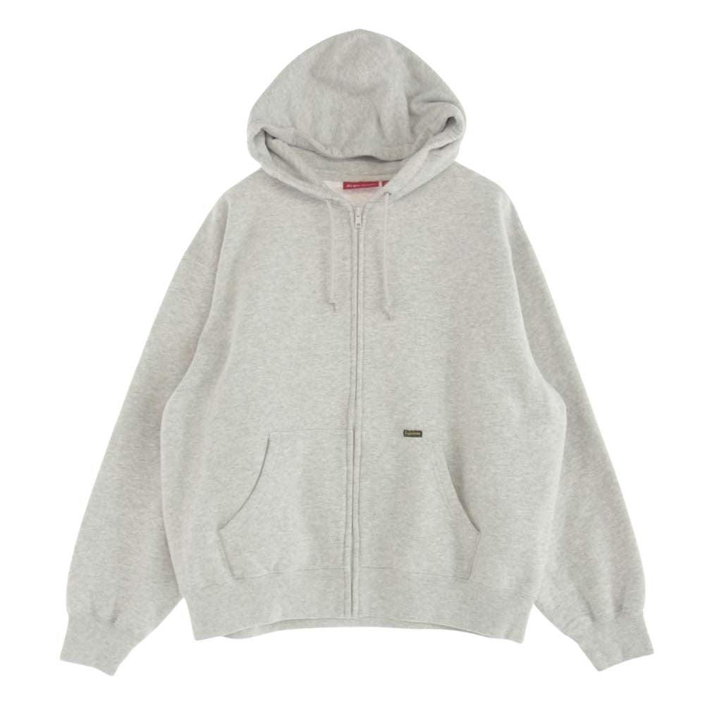 Supreme シュプリーム 24AW Work Zip Up Hooded Sweatshirt ワーク ジップ アップ フーデッド スウェット シャツ グレー系 M【極上美品】【中古】