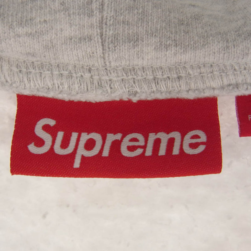 Supreme シュプリーム 24AW Work Zip Up Hooded Sweatshirt ワーク ジップ アップ フーデッド スウェット シャツ グレー系 M【極上美品】【中古】