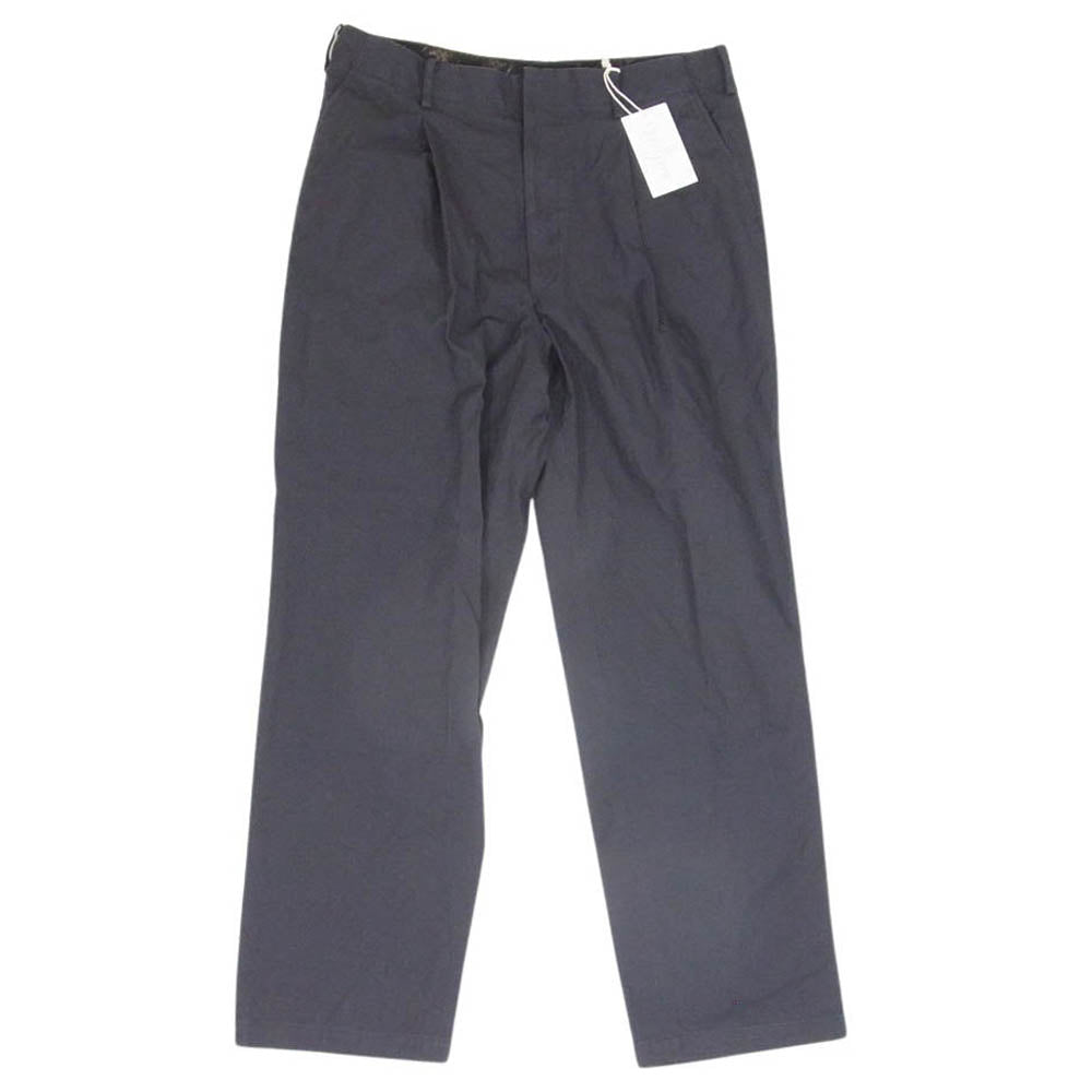 The Stylist Japan ザスタイリストジャパン TSJP-33001 コットン タック パンツ ブラック系 L【中古】