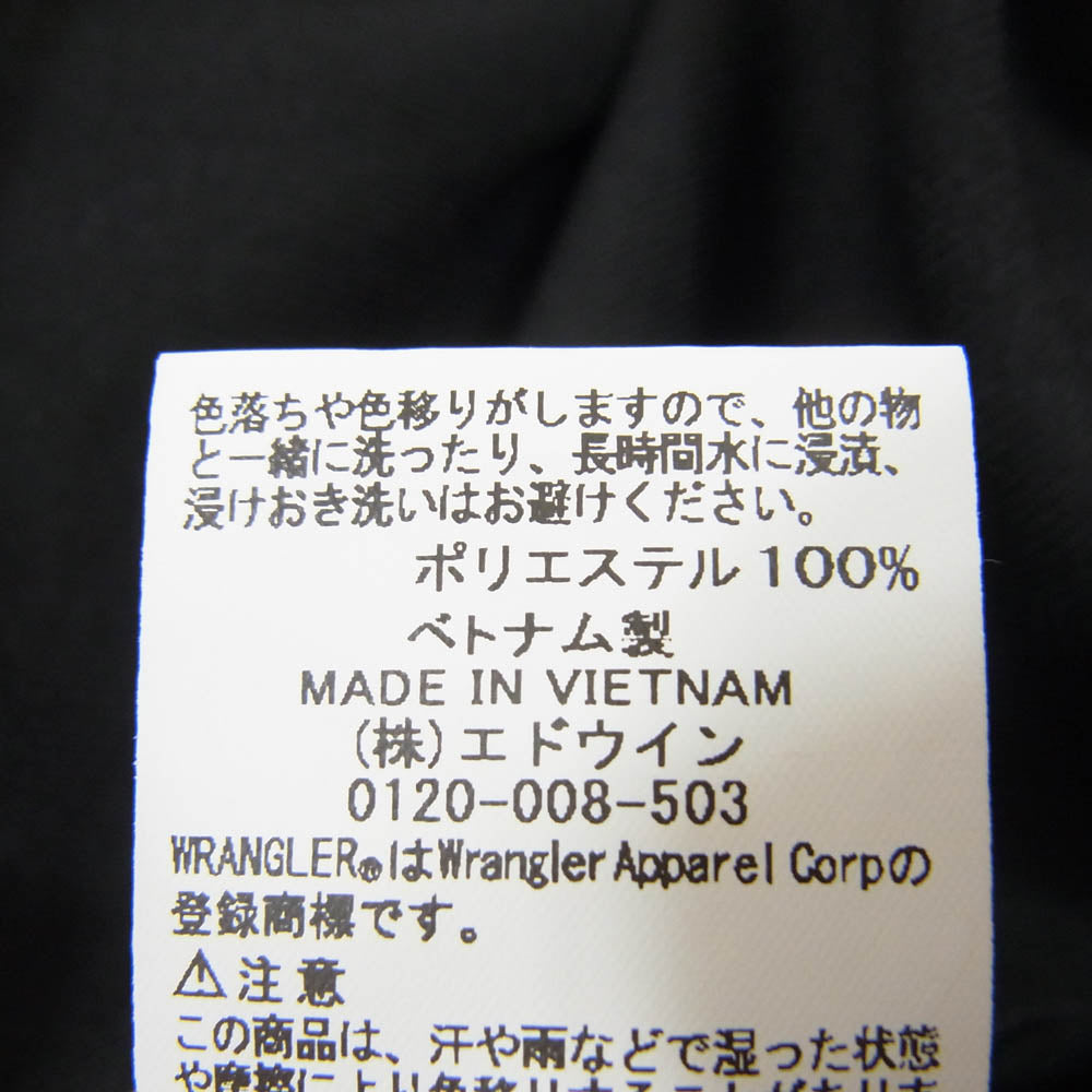 N.HOOLYWOOD エヌハリウッド 23SS 6231-WR02-015peg × Wrangler ラングラー ランチャー ドレス ジーンズ SOLOTEX ブラック系 40【中古】
