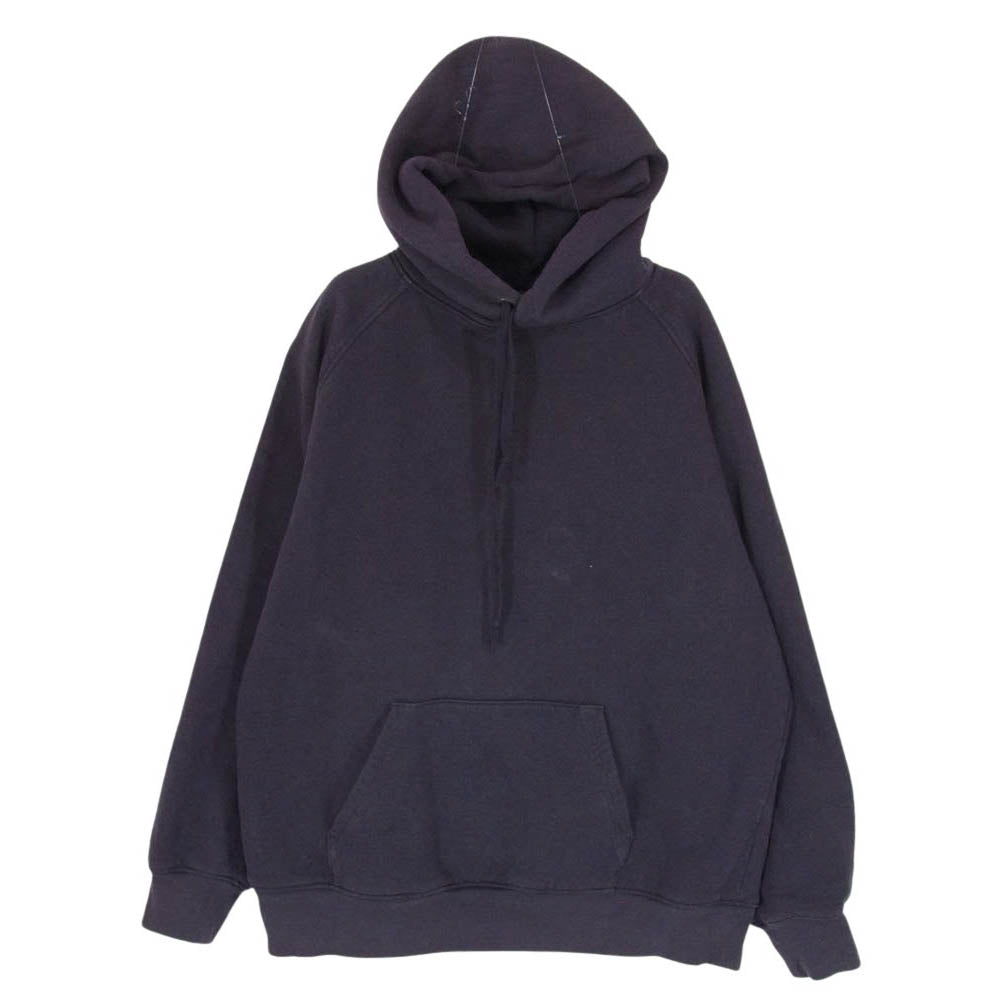 COMOLI コモリ 21AW U03-05002 コットン 吊裏毛 パーカー ネイビー系 3【中古】