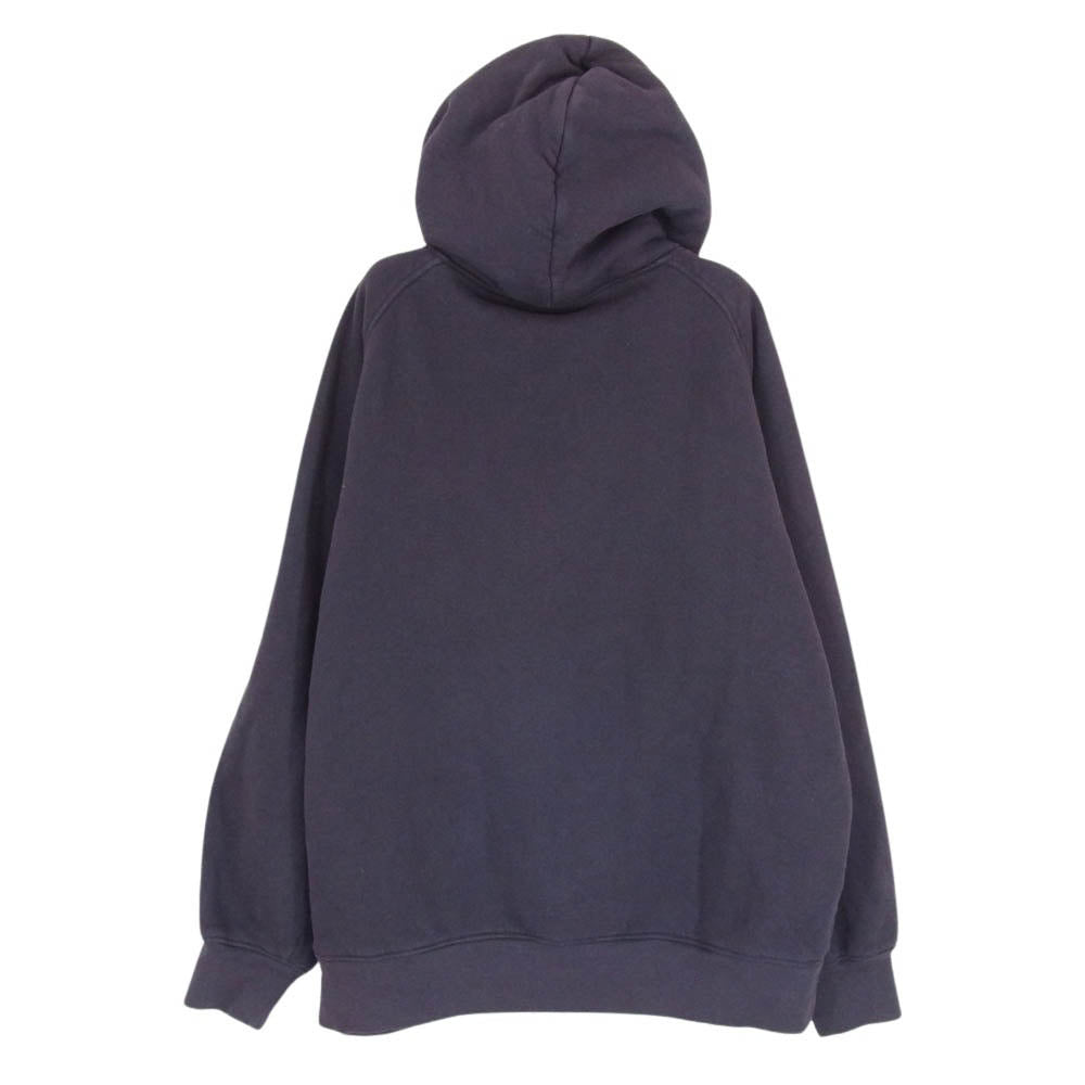 COMOLI コモリ 21AW U03-05002 コットン 吊裏毛 パーカー ネイビー系 3【中古】