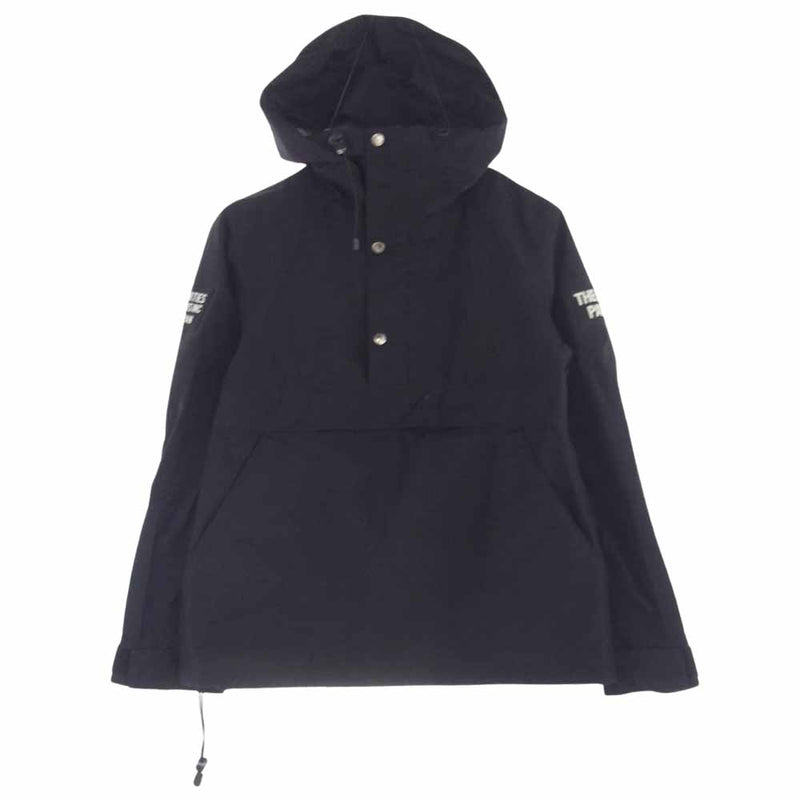 WACKO MARIA ワコマリア 13AW 13AW-NYL-04 ハーフジップ マウンテンパーカ ナイロン ジャケット ブラック系 S【中古】