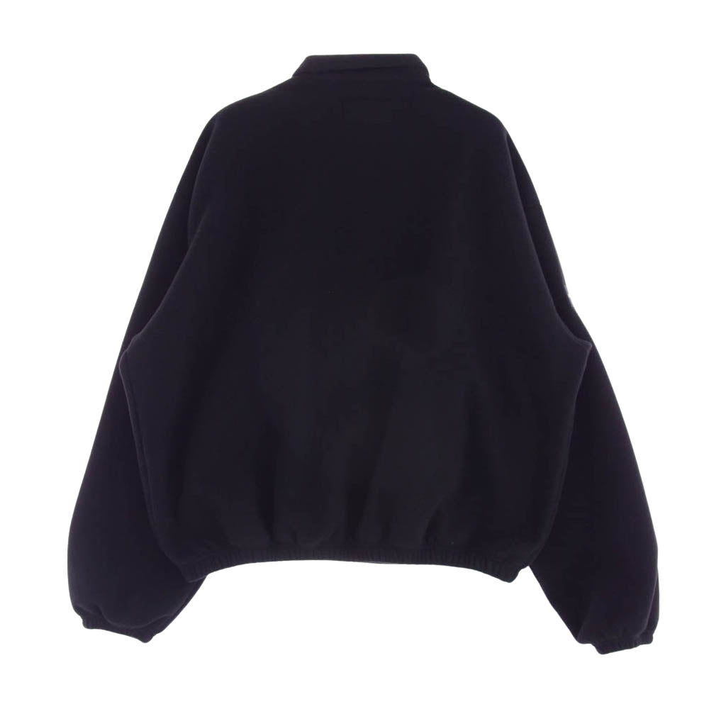 DESCENDANT ディセンダント TEE FLEECE JACKET フリース ドリズラー ジャケット ブルゾン ブラック系 3【美品】【中古】