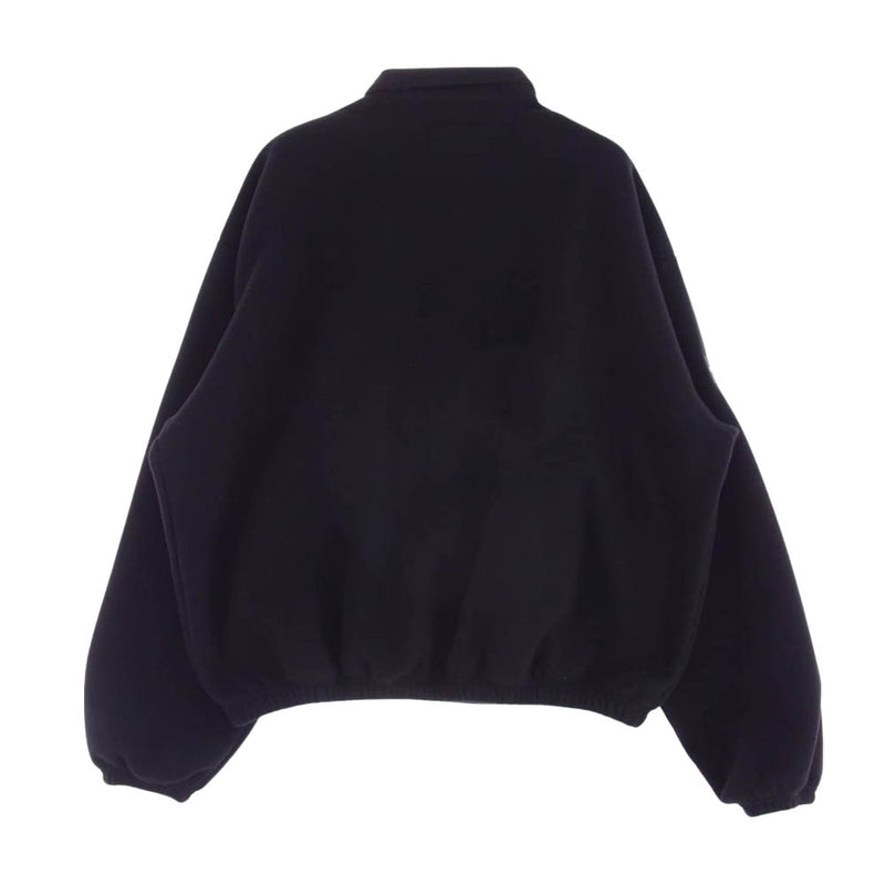 DESCENDANT ディセンダント TEE FLEECE JACKET フリース ドリズラー ジャケット ブルゾン ブラック系 3【美品】【中古】