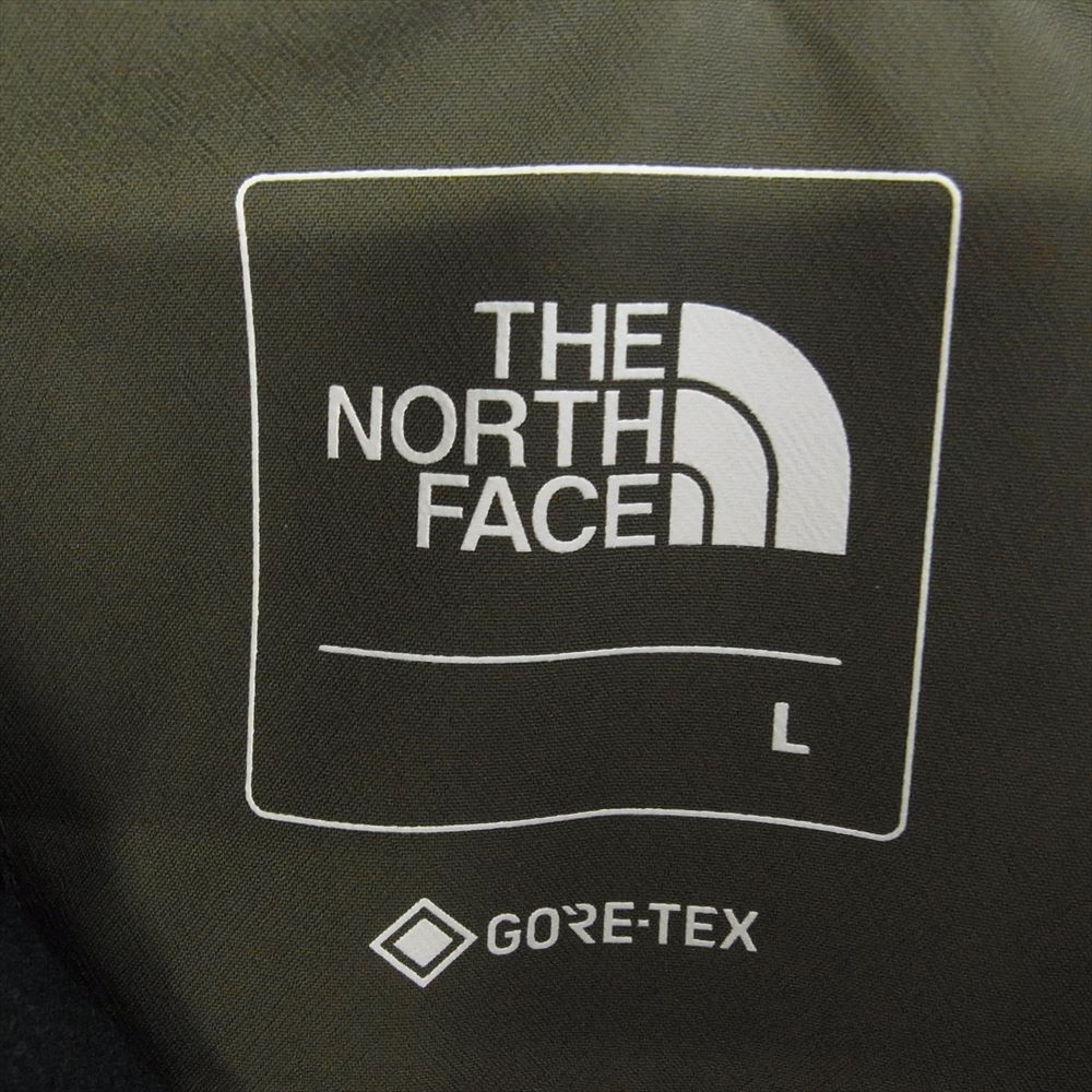 THE NORTH FACE ノースフェイス NPW61800 MOUNTAIN JACKET マウンテン ジャケット GORE-TEX ゴアテックス マウンテンパーカー カーキ系 L【中古】