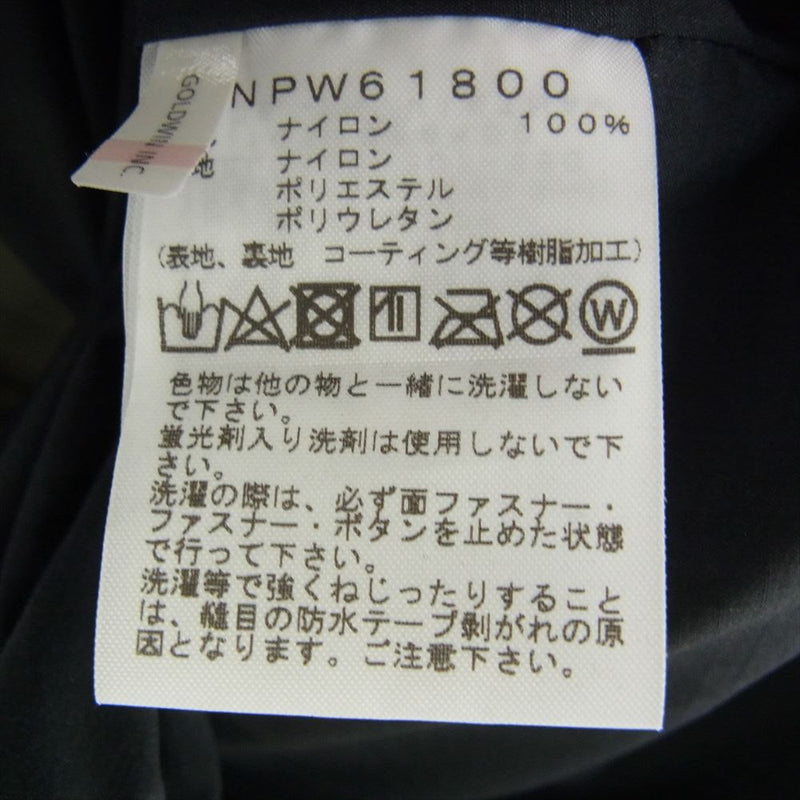 THE NORTH FACE ノースフェイス NPW61800 MOUNTAIN JACKET マウンテン ジャケット GORE-TEX ゴアテックス マウンテンパーカー カーキ系 L【中古】