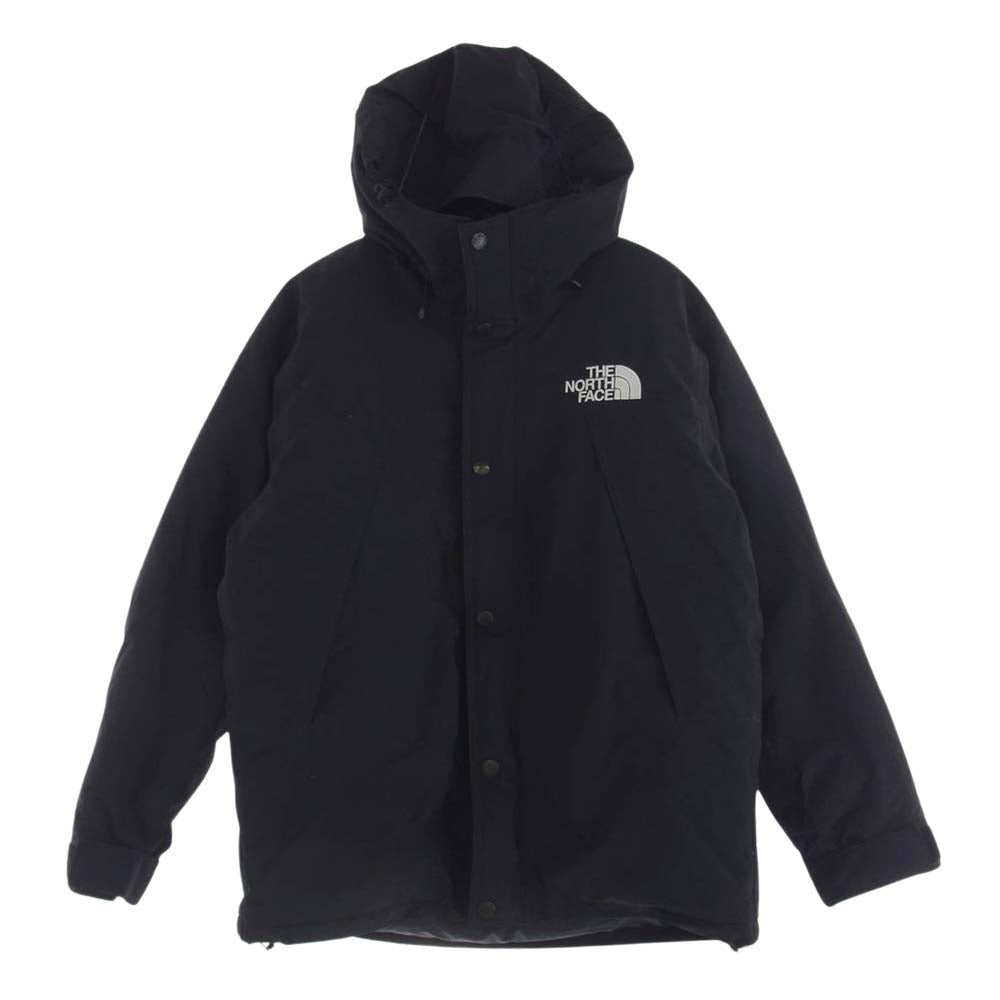 THE NORTH FACE ノースフェイス ND92237 MOUNTAIN DOWN JACKET GORE-TEX マウンテン ダウン ゴアテックス ジャケット ブラック系 M【中古】