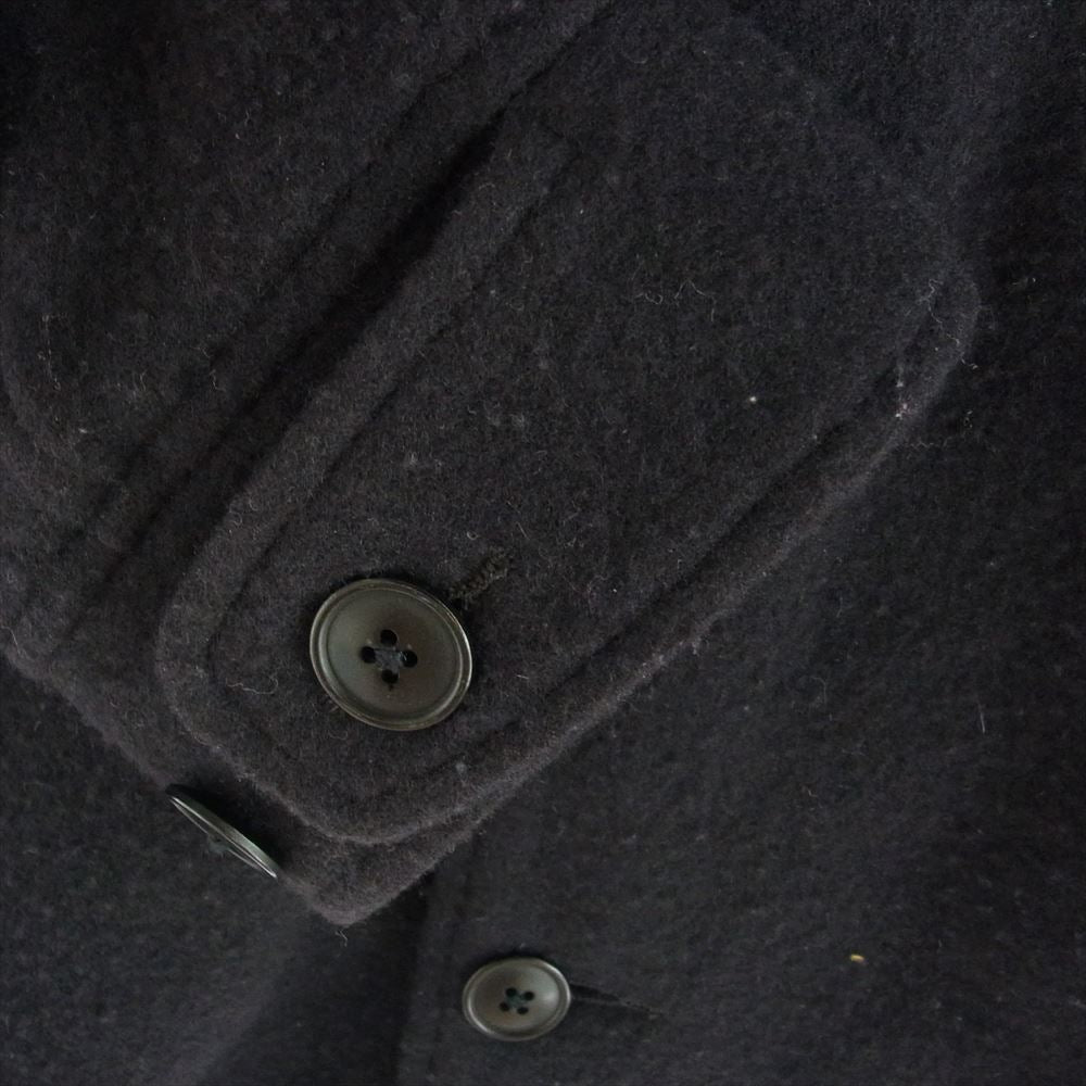 COMOLI コモリ 20AW S03-04019 ナッピング ウール ライダー ジャケット ブラック系 2【中古】